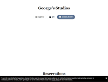 Tablet Screenshot of georgesstudios.gr
